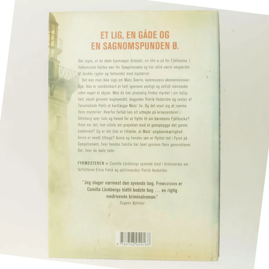 Fyrmesteren : kriminalroman af Camilla Läckberg (Bog)