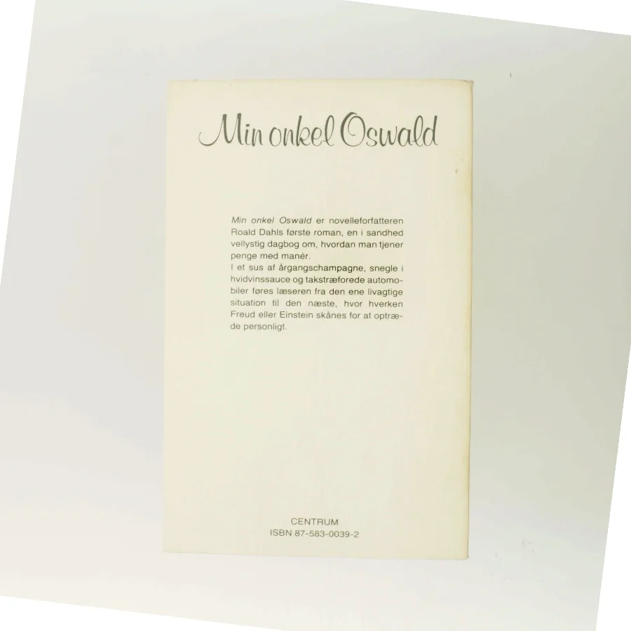 Min onkel Oswald af Roald Dahl (Bog)