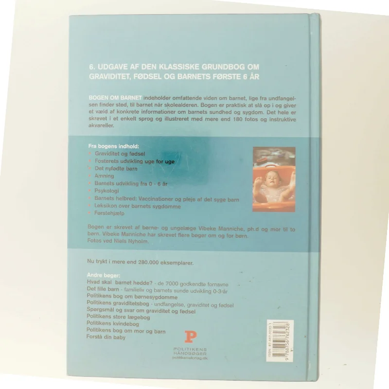 Bogen om barnet af Vibeke Manniche (Bog)