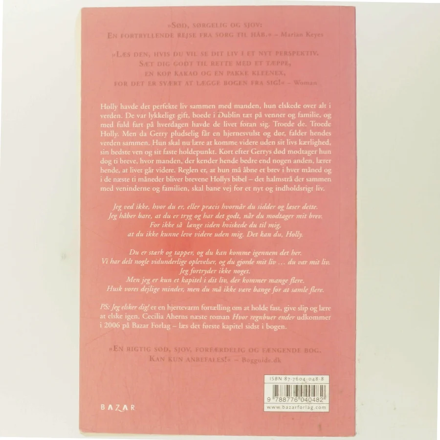 PS: Jeg elsker dig! af Cecelia Ahern (Bog)