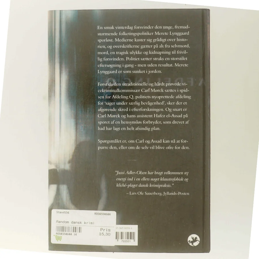 Kvinden i buret af Jussi Adler-Olsen (Bog)