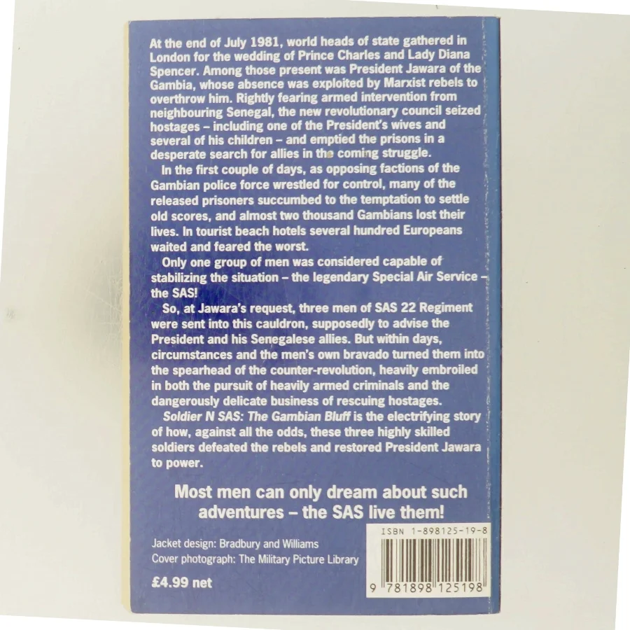 Soldier N: SAS - Gambian Bluff af David Monnery (Bog)