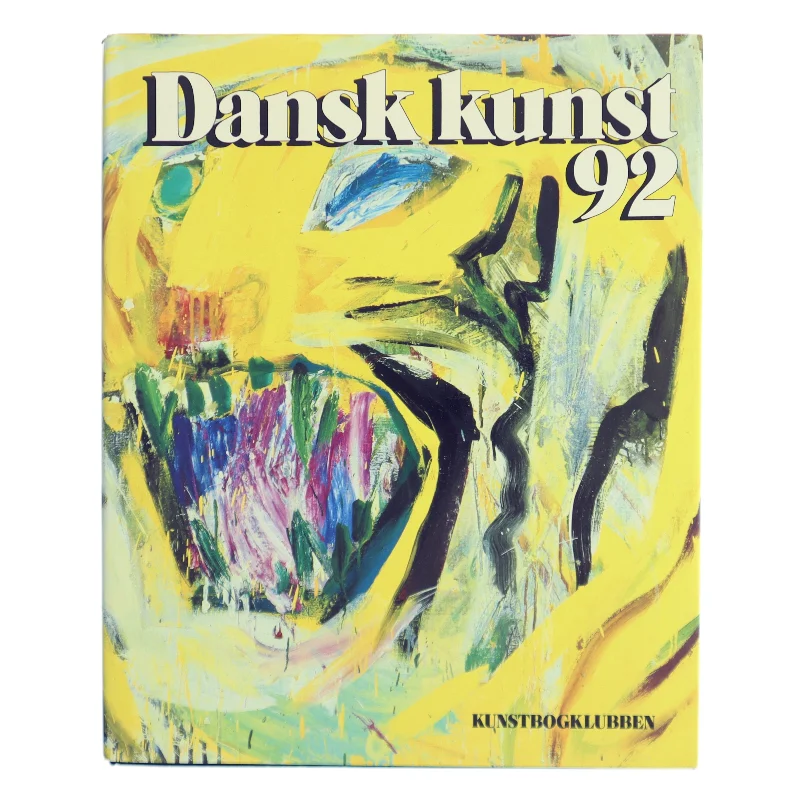Dansk kunst 92 (Bog) fra Kunstbogklubben
