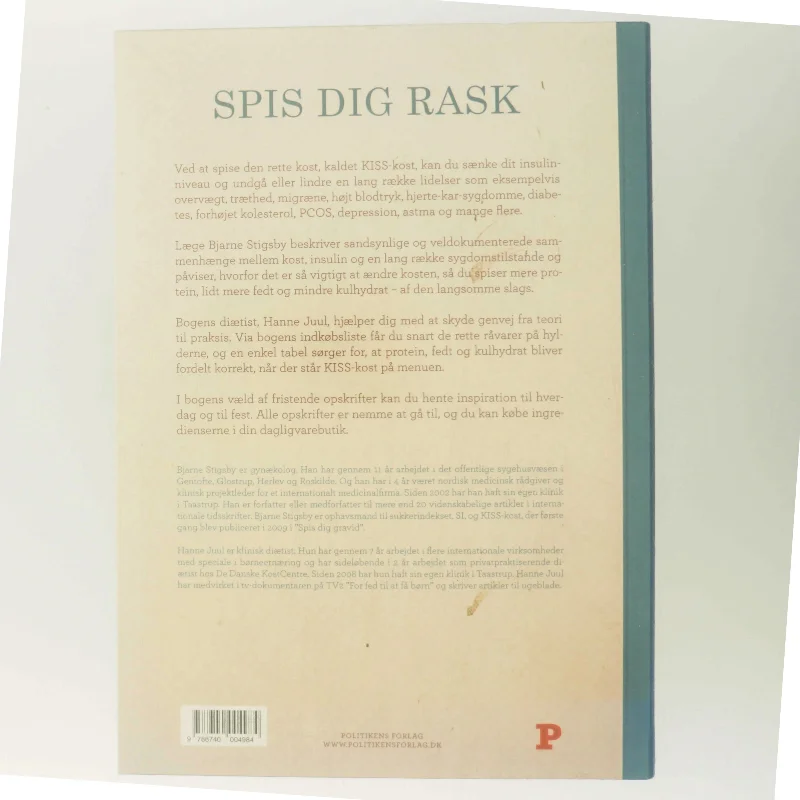 Spis dig rask af Bjarne Stigsby (Bog)