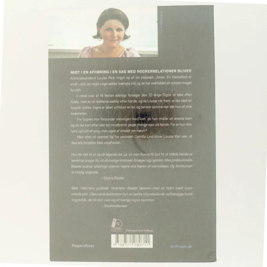 Hævnens gudinde : krimi af Sara Blædel (Bog)