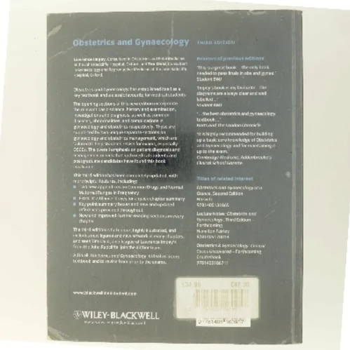Obstetrics and Gynaecology by Tim, Impey, Lawrence Child af Lawrence Impey (Bog)