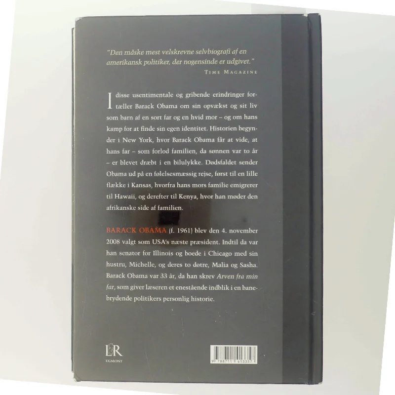 Arven fra min far : selvbiografi af Barack Obama (Bog)