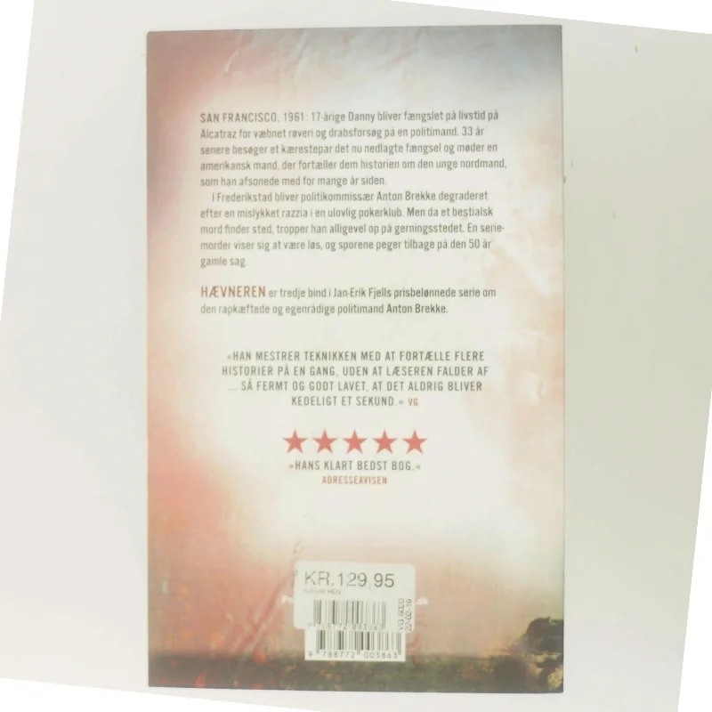 Hævneren af Jan-Erik Fjell (f. 1982) (Bog)