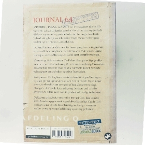 Journal 64 : krimithriller af Jussi Adler-Olsen (Bog)