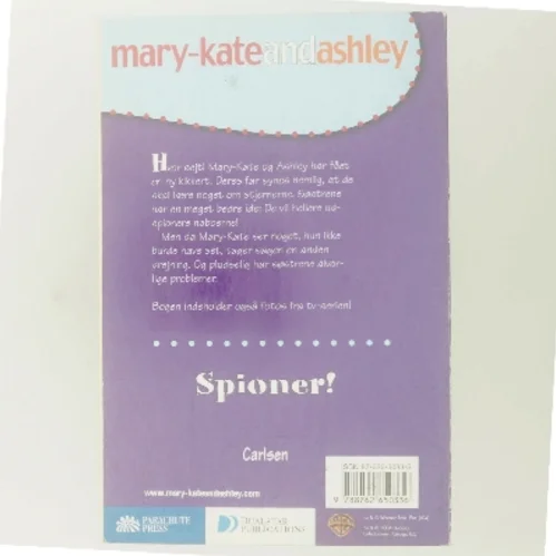 Spion eller ikke spion? af Mary-Kate and Ashley Olsen (Bog)