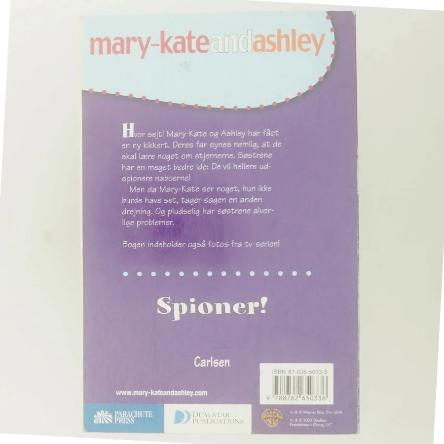 Spion eller ikke spion? af Mary-Kate and Ashley Olsen (Bog)