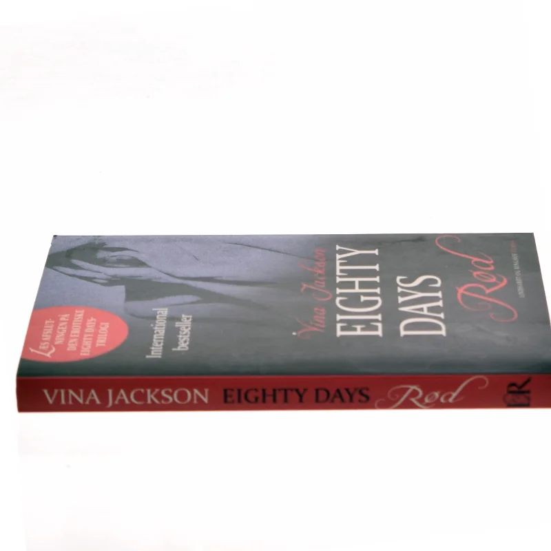 Eighty days rød af Vina Jackson (Bog)