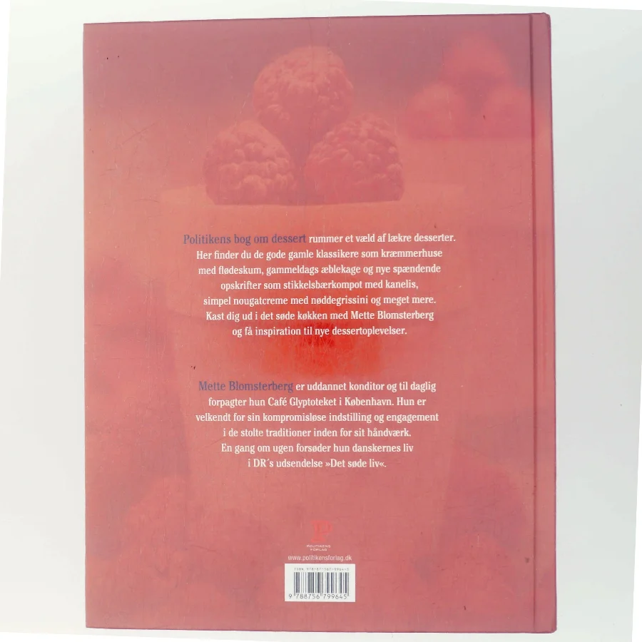 Politikens bog om dessert af Mette J. Blomsterberg (Bog)