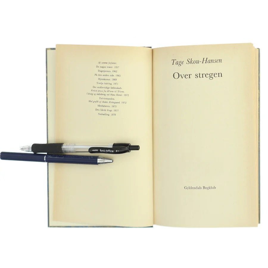 Over stregen af Tage Skou-Hansen (Bog)