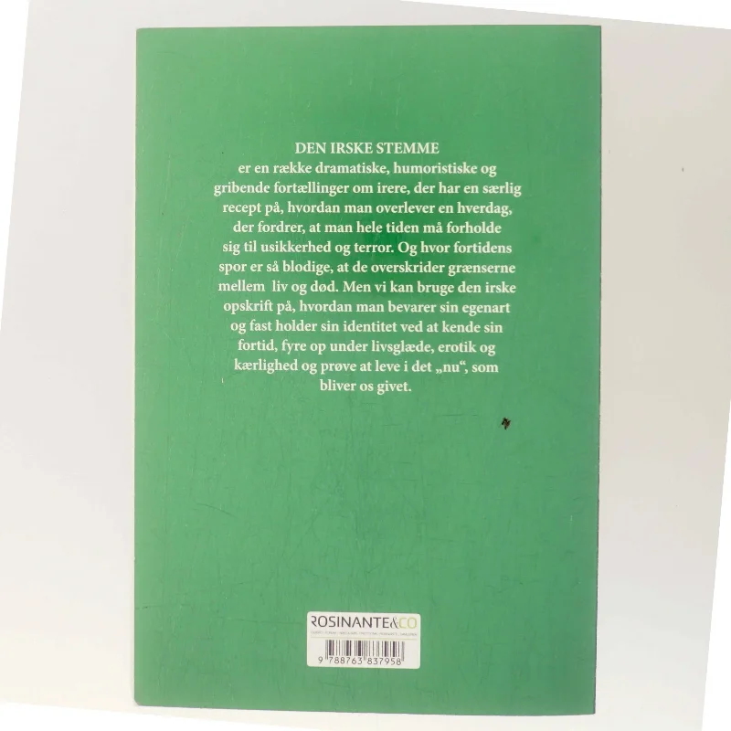 Den irske stemme : fortællinger af Jane Aamund (Bog)