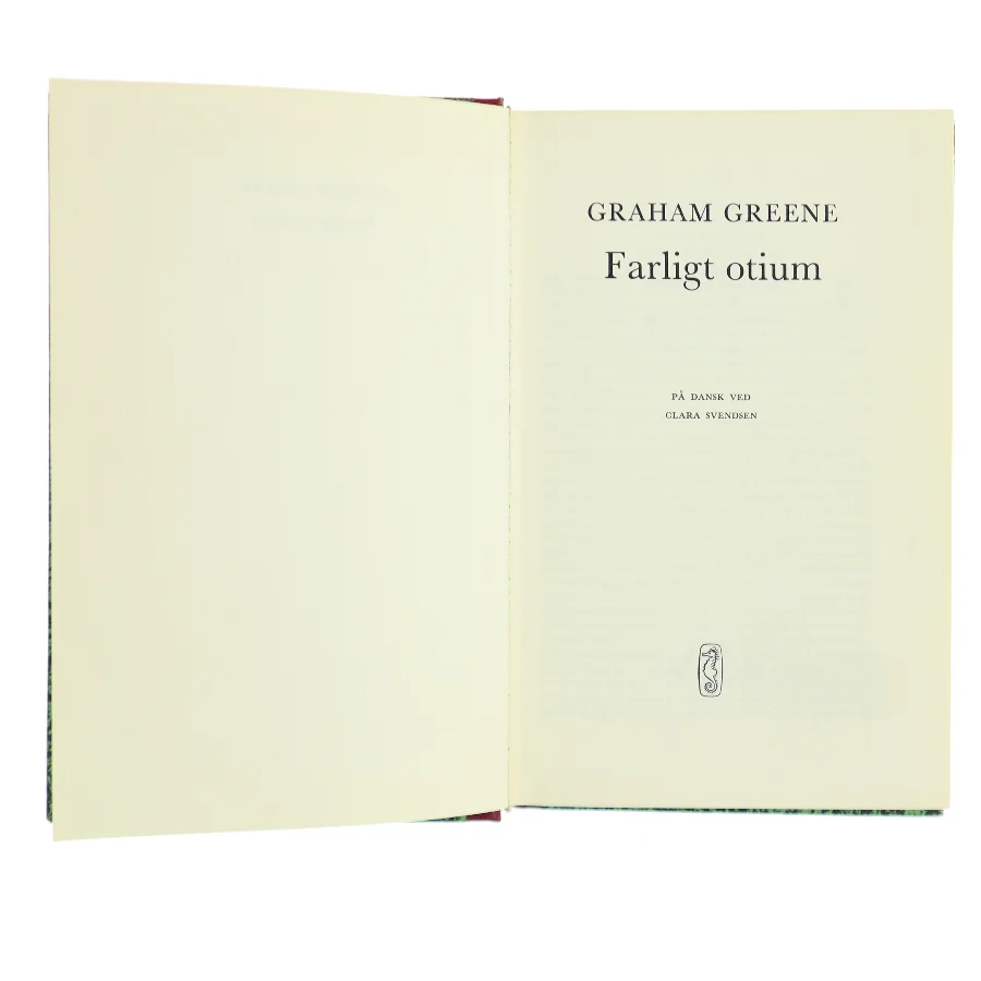 Farligt otium af Graham Greene (Bog)