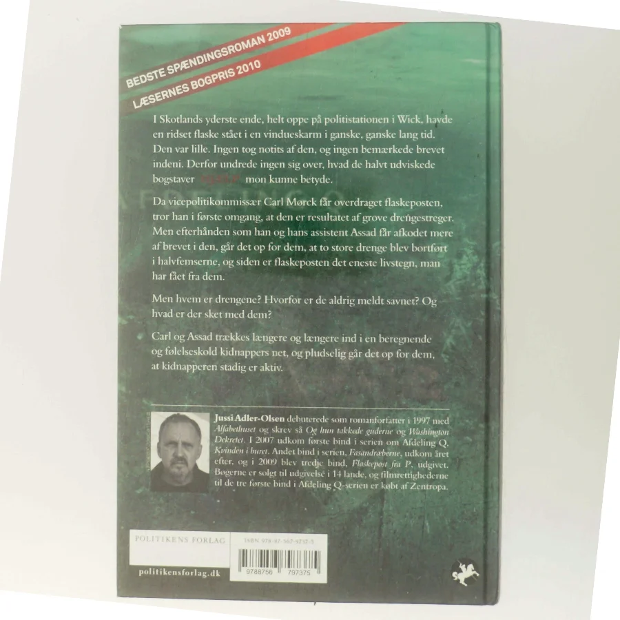 Flaskepost fra P af Jussi Adler-Olsen (Bog)