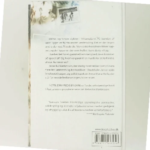 Indtil din vrede er ovre af Åsa Larsson (Bog)