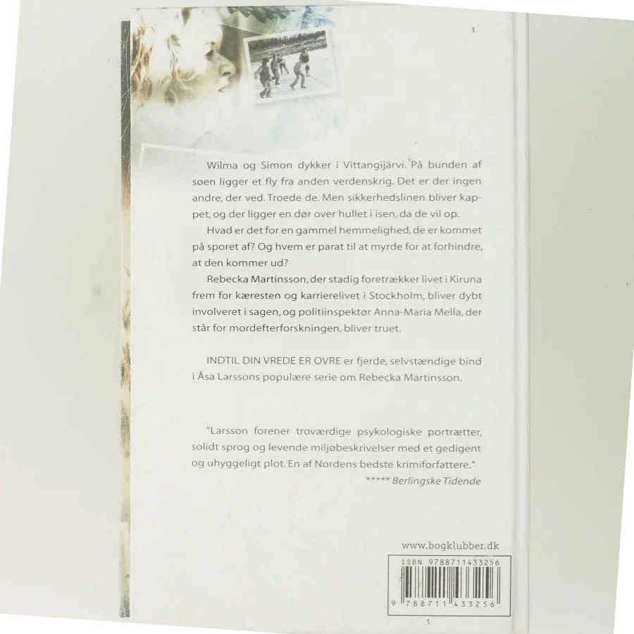 Indtil din vrede er ovre af Åsa Larsson (Bog)