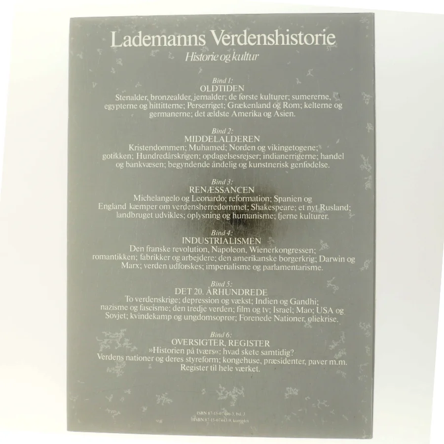 Lademanns Verdenshistorie (Bog)