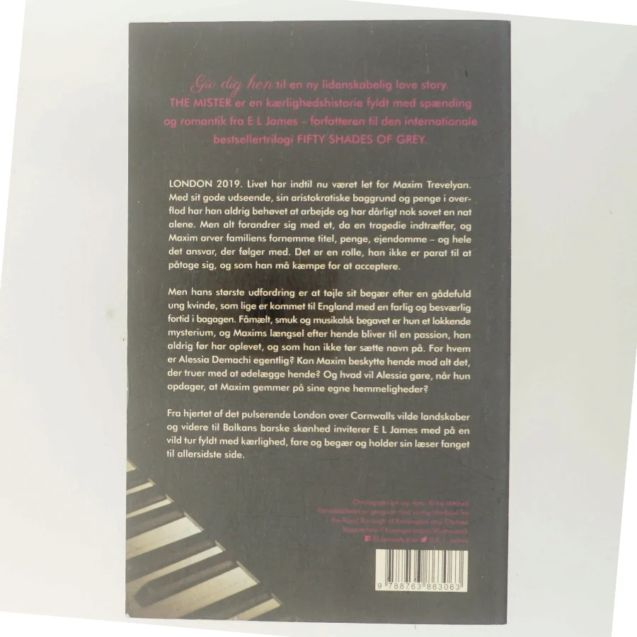 The mister af E. L. James (Bog)
