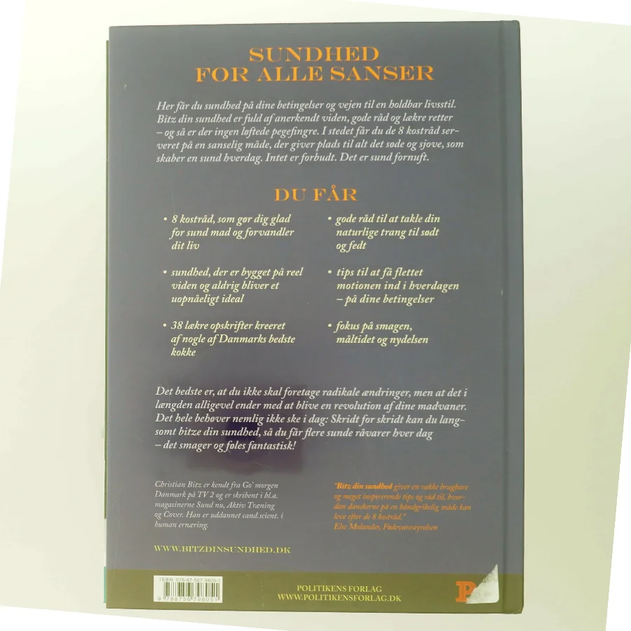 Sundhedsbog af Christian Bitz fra Politikens Forlag