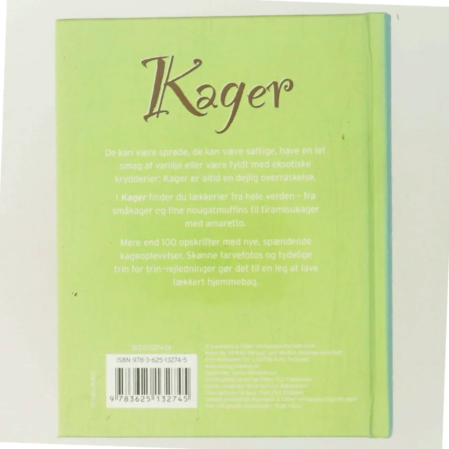 Dejlige og duftende Kager af Unknown (Bog)