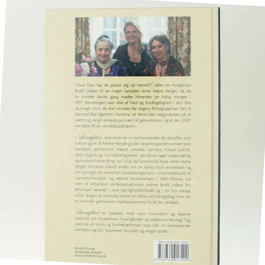 Livsstykker : Bodil Udsen og Anne Marie Helger i samtale af Mette Weyde (Bog)