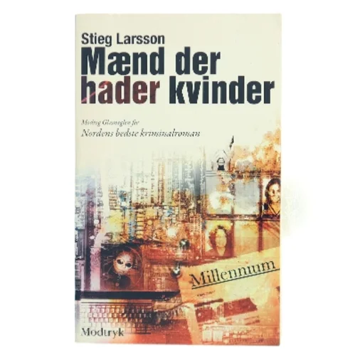 Mænd der hader kvinder af Stieg Larsson (Bog)