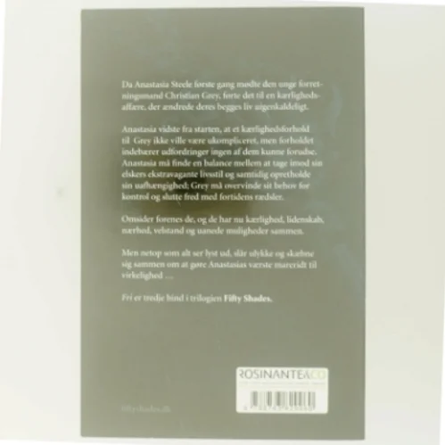 Fifty shades. Bind 3, Fri af E. L. James (Bog)