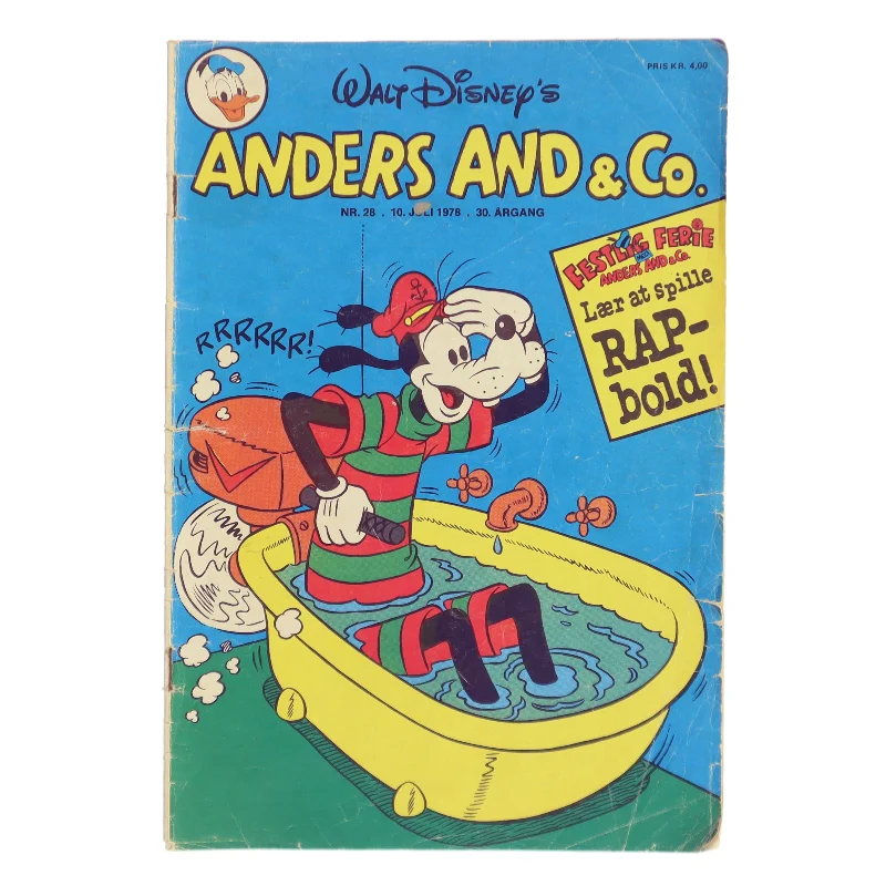 Anders And & Co. Nr. 28 - 10. Juli 1978 - 30. årgang (Bog)