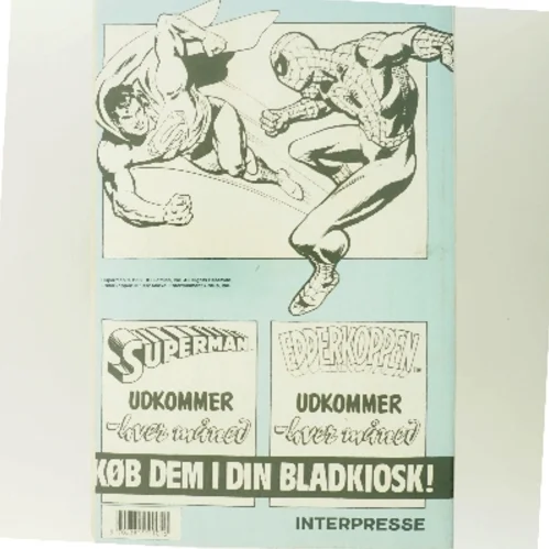 Superman Versus Edderkoppen (Bog)