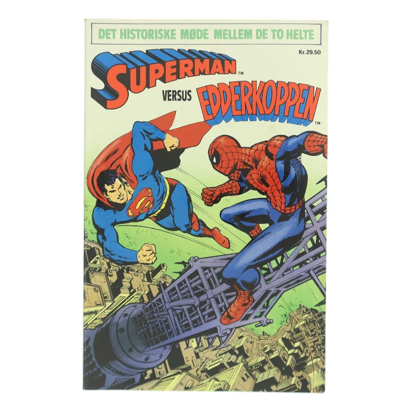 Superman Versus Edderkoppen (Bog)