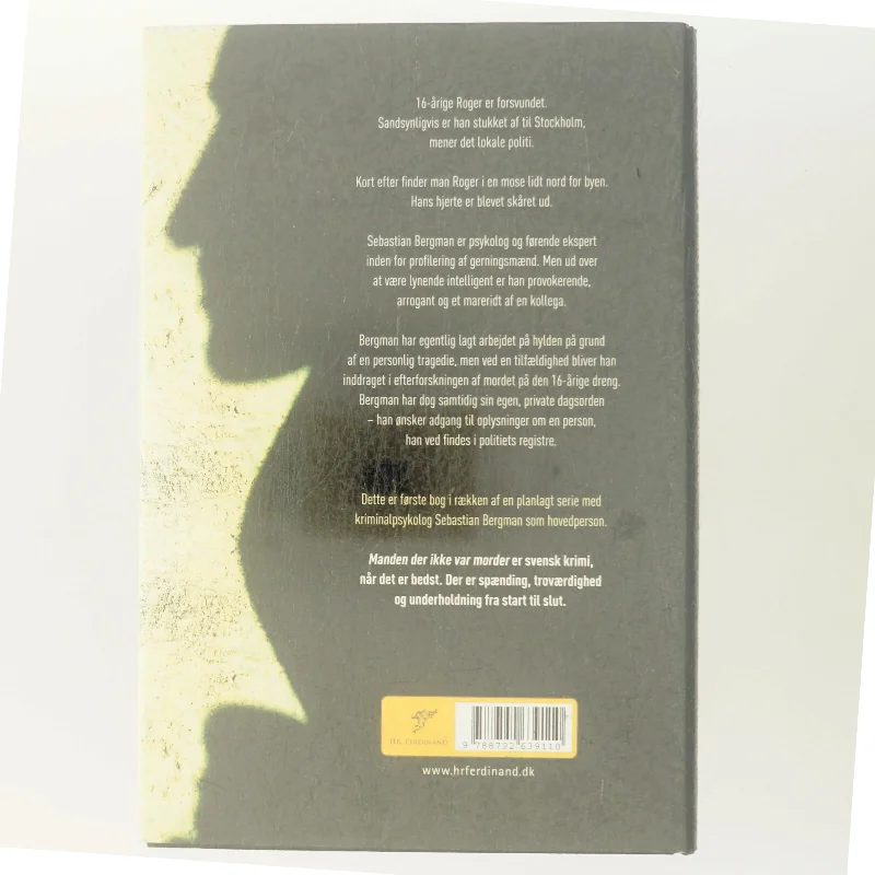 Manden der ikke var morder af Michael Hjorth (f. 1963-05-13) (Bog)