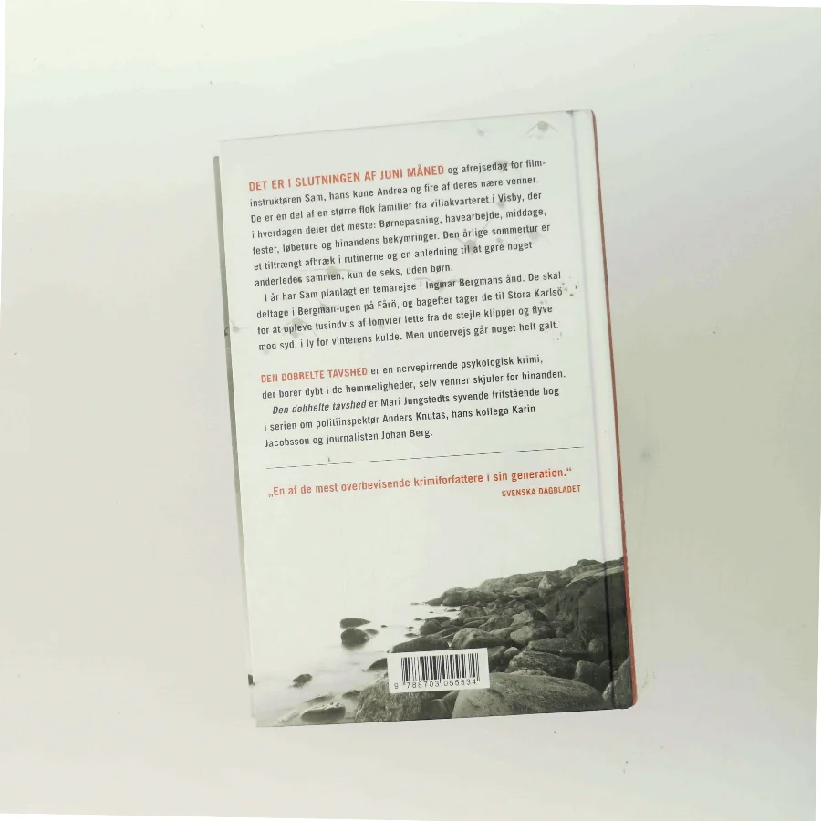 Den dobbelte tavshed : kriminalroman af Mari Jungstedt (Bog)