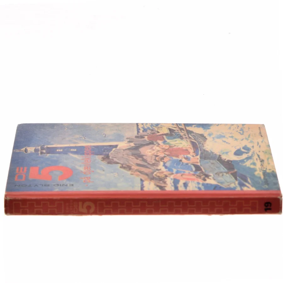 De 5 på djævleklippen af Enid Blyton (Bog)