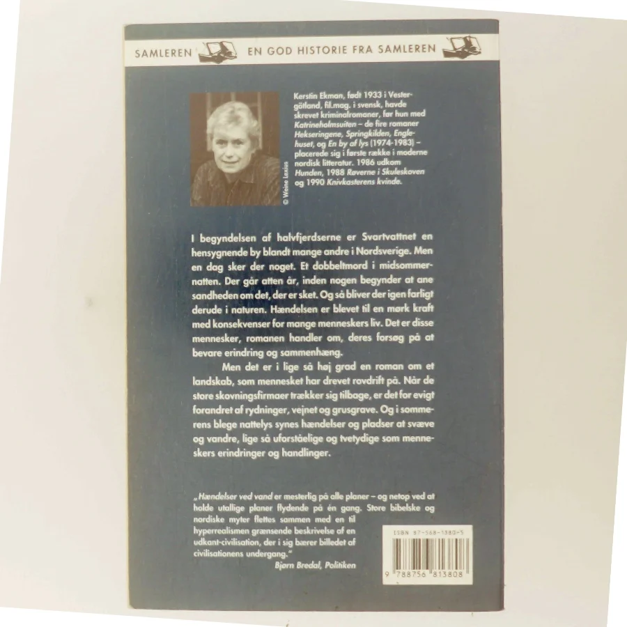 Hændelser ved vand : roman af Kerstin Ekman (Bog)