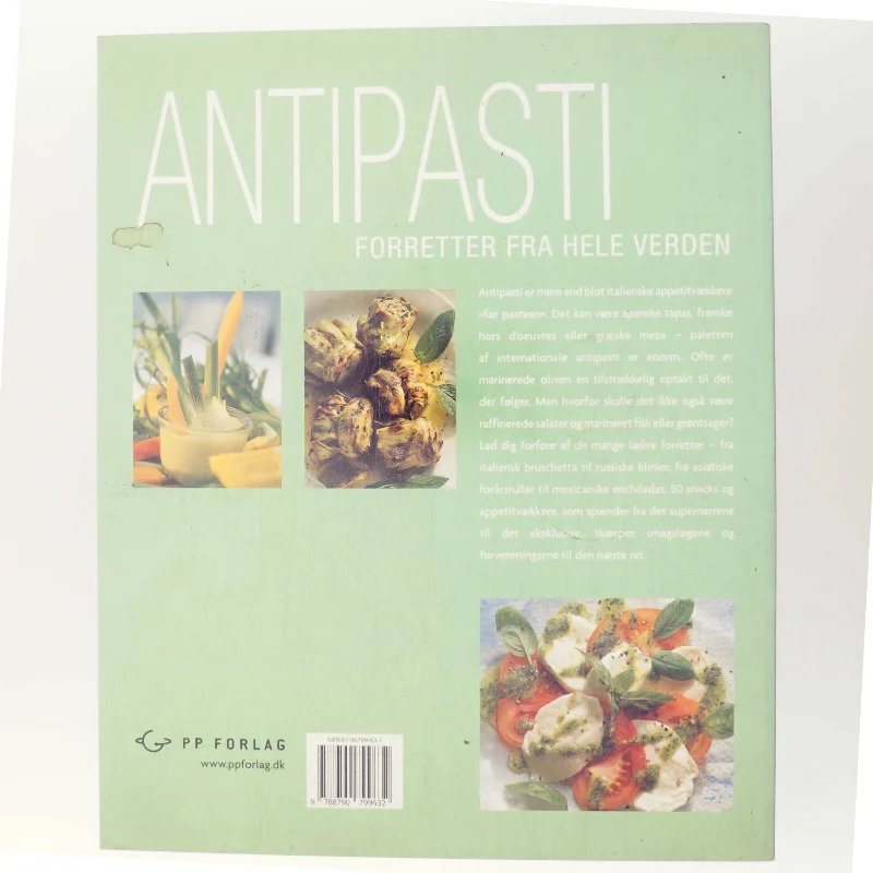 Antipasti : forretter fra hele verden (Bog)