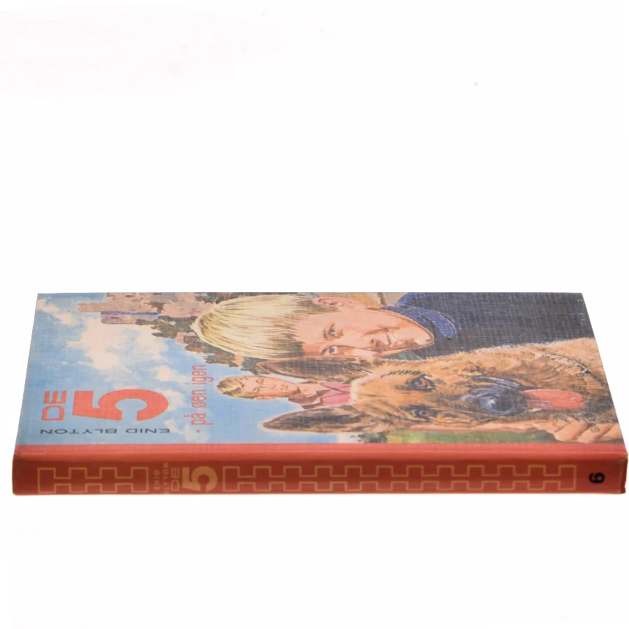 De 5 på øen igen af Enid Blyton (Bog)