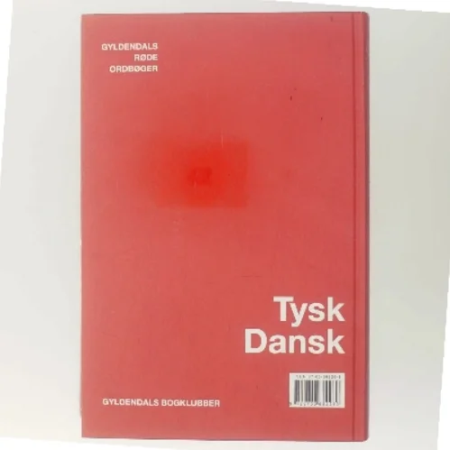 Tysk-dansk ordbog (Bog)