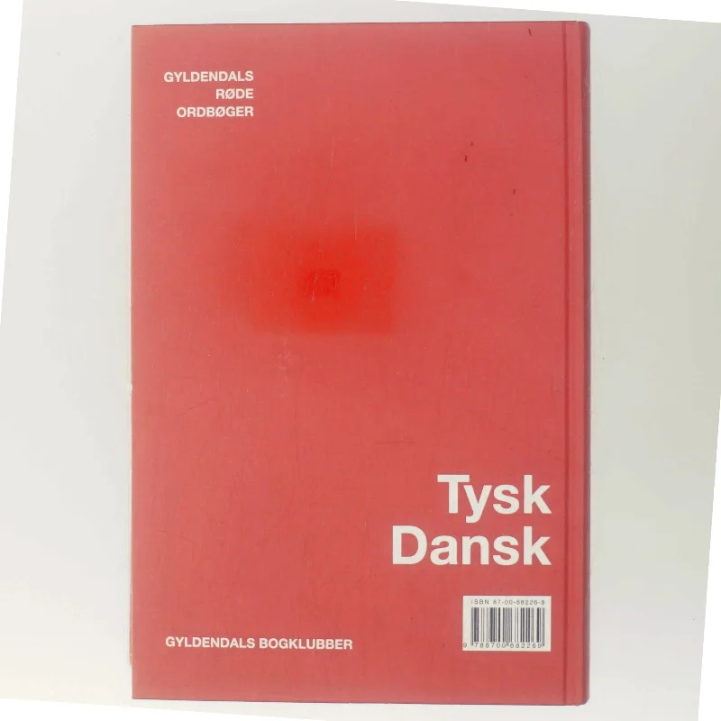 Tysk-dansk ordbog (Bog)