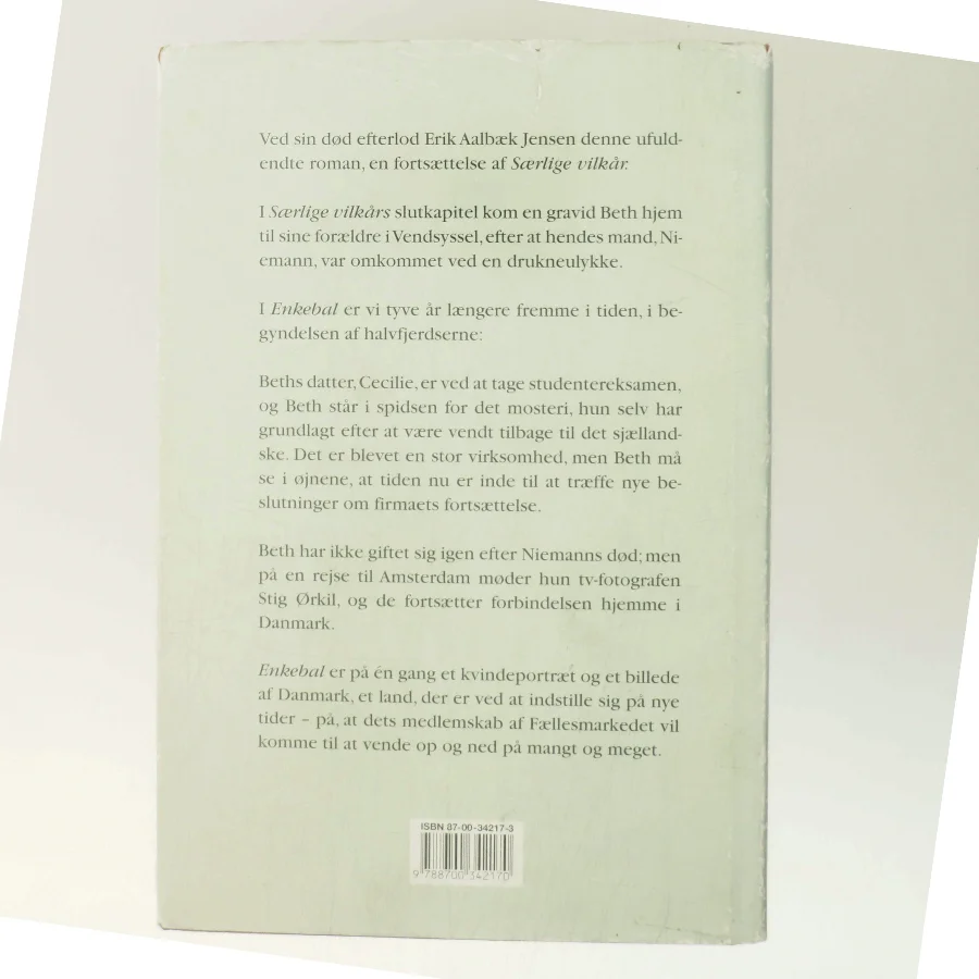 Enkebal : roman af Erik Aalbæk Jensen (Bog)