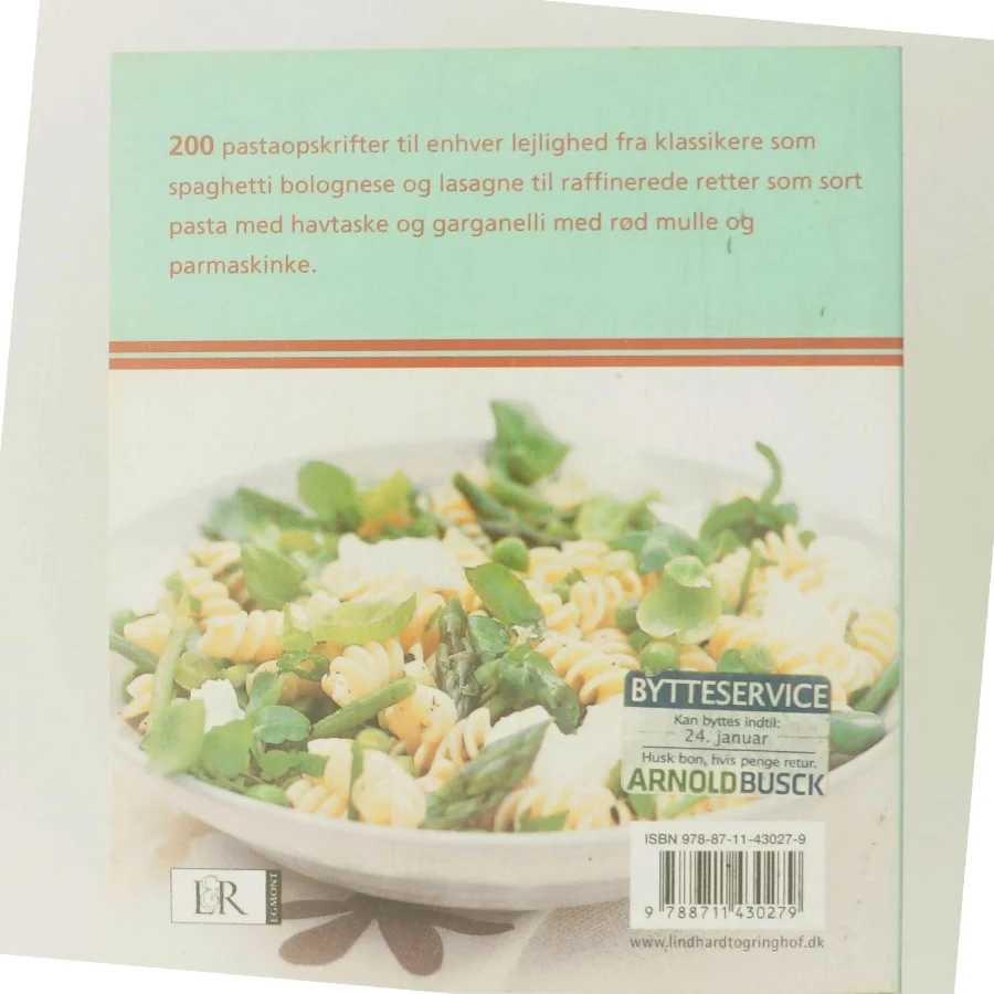 200 pastaretter af Maria Ricci (Bog)