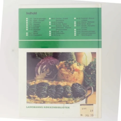 Bogen om grønsager fra Lademann