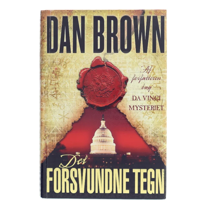 Det forsvundne tegn af Dan Brown (Bog)