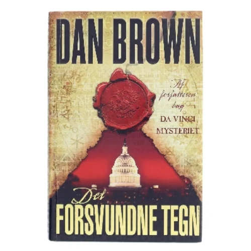 Det forsvundne tegn af Dan Brown (Bog)