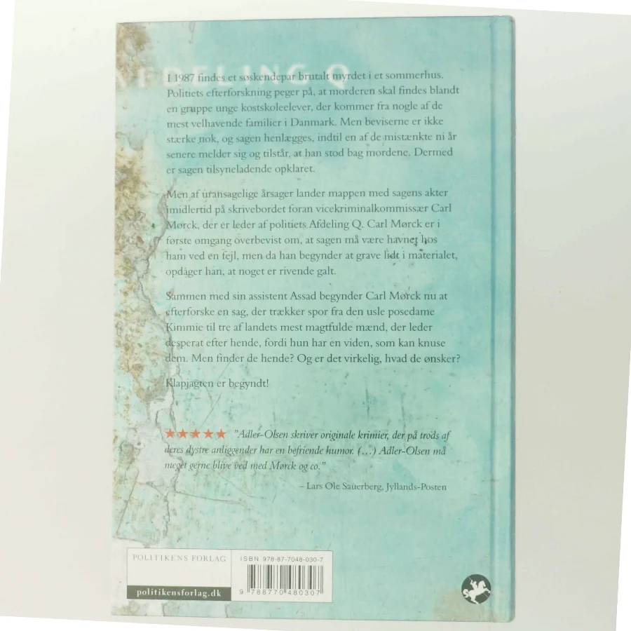 Fasandræberne af Jussi Adler-Olsen (Bog)