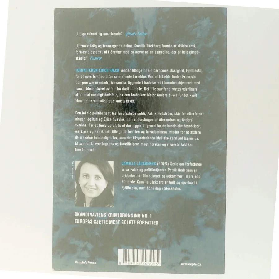 Isprinsessen : kriminalroman af Camilla Läckberg (Bog)