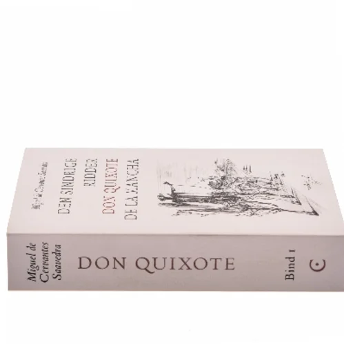 Den sindrige ridder Don Quixote de la Mancha. Bind 1 af M. de Cervantes Saavedra (Bog)