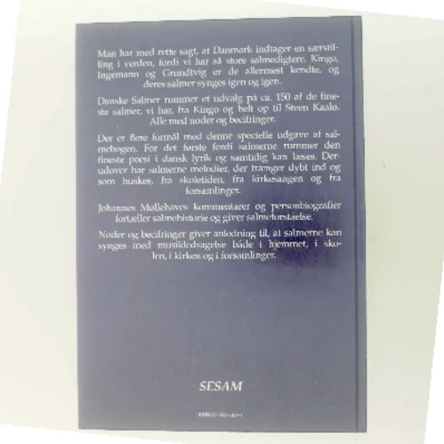 Danske salmer af Johannes Møllehave (Bog)